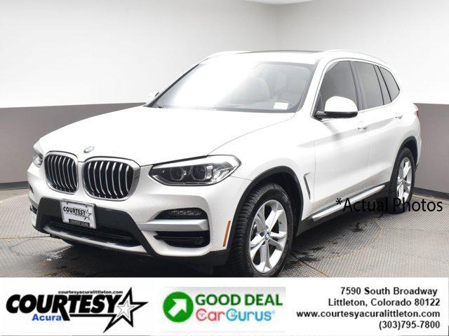 used 2020 BMW X3 car, priced at $28,820