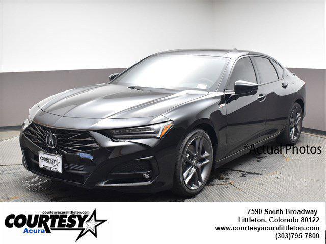 new 2025 Acura TLX car, priced at $52,195