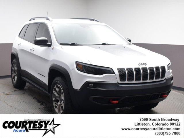 used 2022 Jeep Cherokee car, priced at $29,592