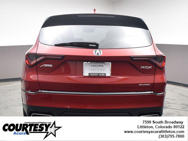 used 2024 Acura MDX car, priced at $51,788