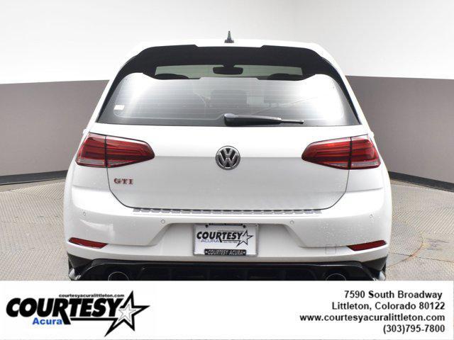 used 2020 Volkswagen Golf GTI car, priced at $28,487
