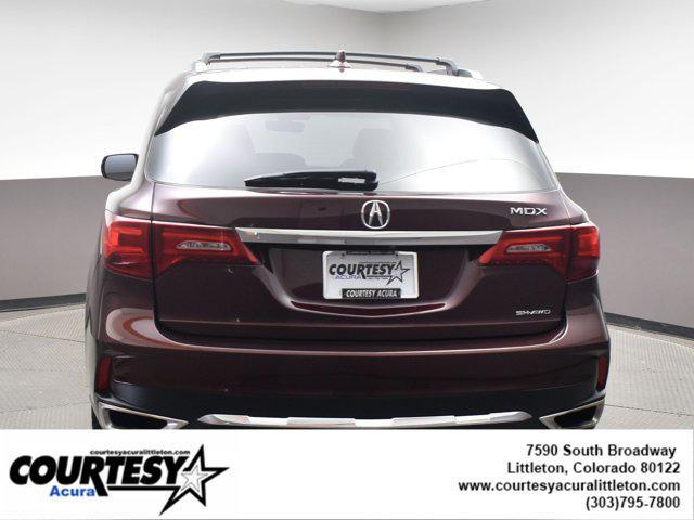 used 2017 Acura MDX car, priced at $20,400