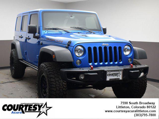 used 2016 Jeep Wrangler Unlimited car, priced at $32,381