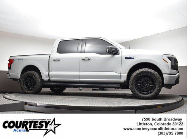 used 2024 Ford F-150 Lightning car, priced at $43,990