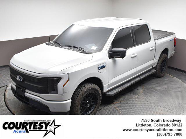 used 2024 Ford F-150 Lightning car, priced at $43,990