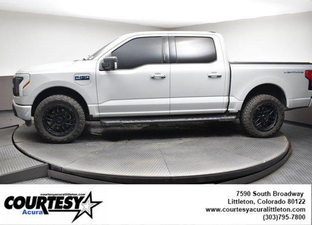 used 2024 Ford F-150 Lightning car, priced at $43,990