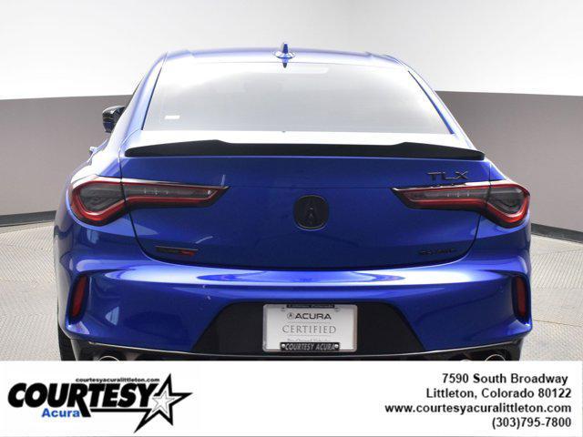 used 2024 Acura TLX car, priced at $54,400