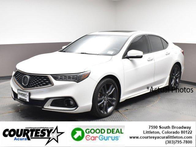 used 2020 Acura TLX car, priced at $26,813