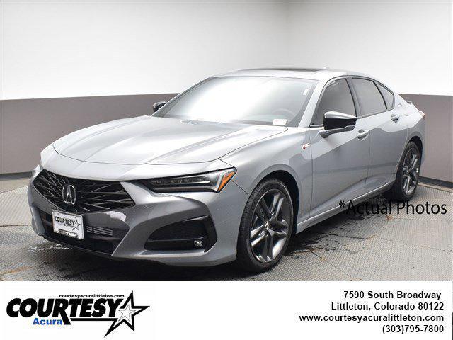 new 2025 Acura TLX car, priced at $52,195