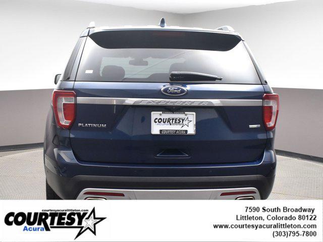 used 2017 Ford Explorer car, priced at $16,137