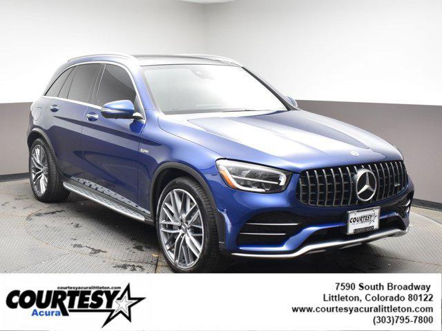 used 2020 Mercedes-Benz AMG GLC 43 car, priced at $42,592