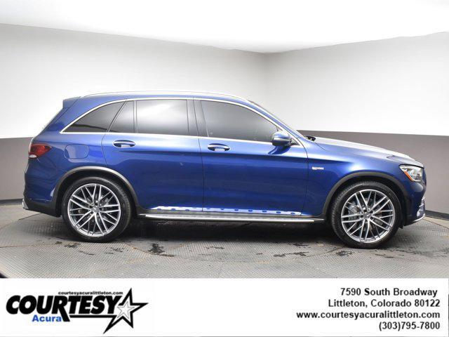 used 2020 Mercedes-Benz AMG GLC 43 car, priced at $42,592