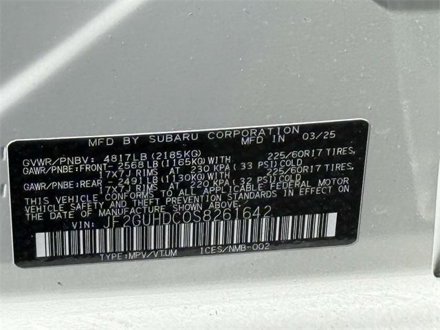 new 2025 Subaru Crosstrek car, priced at $30,659