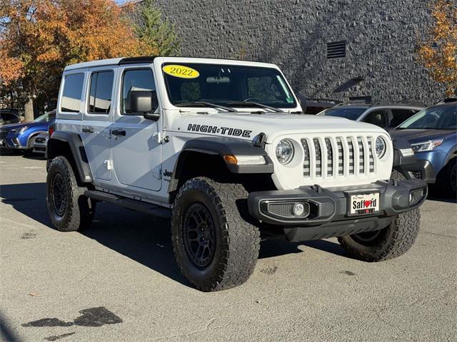 used 2022 Jeep Wrangler Unlimited car, priced at $33,900