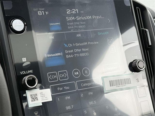 new 2025 Subaru Crosstrek car, priced at $32,649