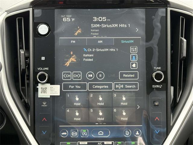 new 2025 Subaru Crosstrek car, priced at $29,756