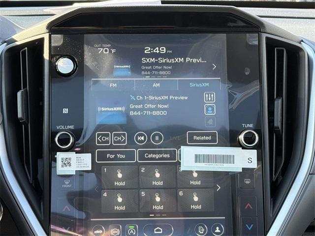 new 2025 Subaru Crosstrek car, priced at $30,025