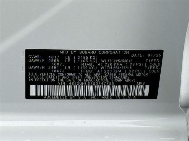 new 2025 Subaru Crosstrek car, priced at $31,777