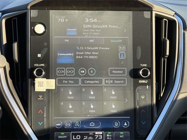 new 2025 Subaru Crosstrek car, priced at $29,650