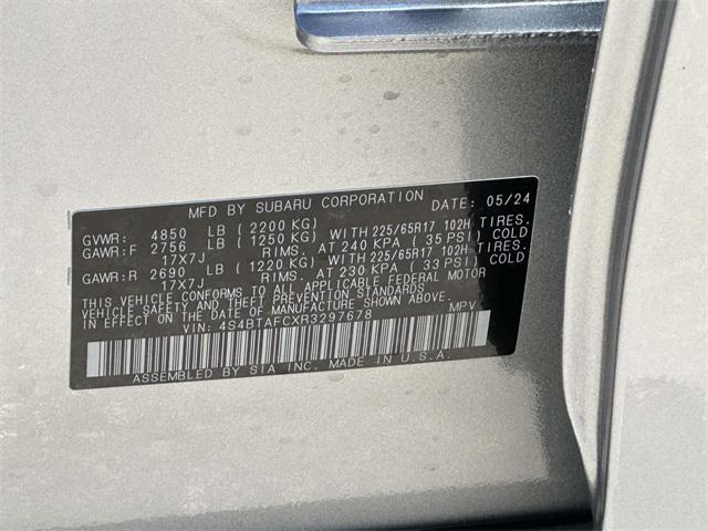 new 2024 Subaru Outback car, priced at $35,829