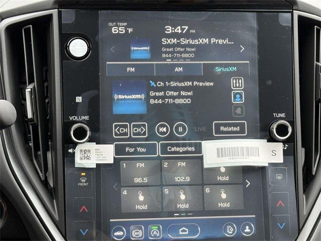 new 2025 Subaru Crosstrek car, priced at $30,067