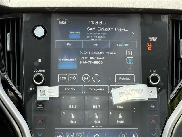 new 2025 Subaru Legacy car, priced at $29,066