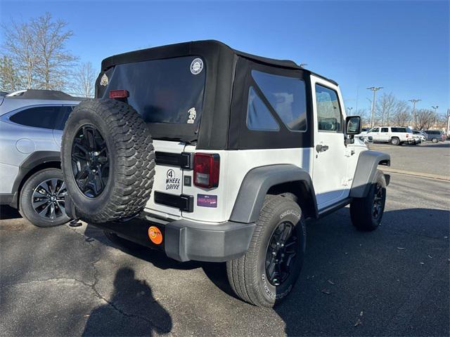 used 2017 Jeep Wrangler car, priced at $14,888