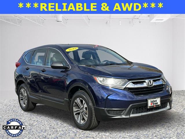 used 2019 Honda CR-V car, priced at $21,500