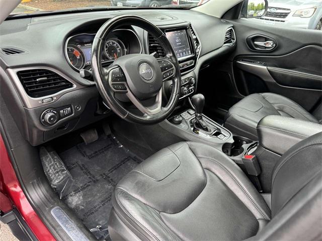 used 2021 Jeep Cherokee car, priced at $15,900