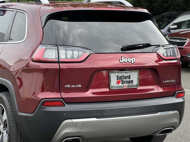 used 2021 Jeep Cherokee car, priced at $15,900