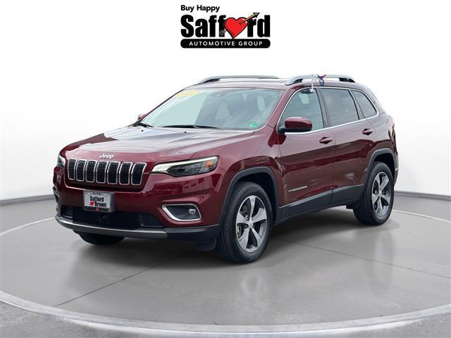 used 2021 Jeep Cherokee car, priced at $19,260