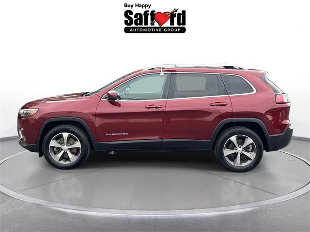 used 2021 Jeep Cherokee car, priced at $15,900