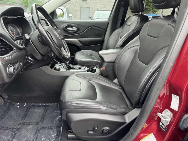 used 2021 Jeep Cherokee car, priced at $15,900