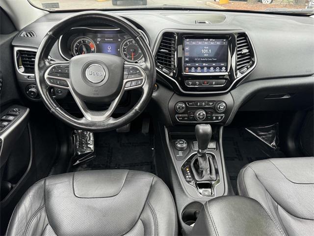 used 2021 Jeep Cherokee car, priced at $15,900