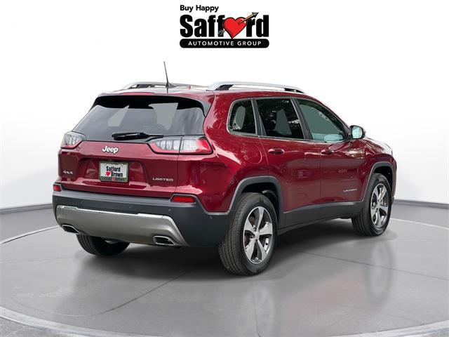 used 2021 Jeep Cherokee car, priced at $15,900