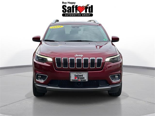 used 2021 Jeep Cherokee car, priced at $15,900
