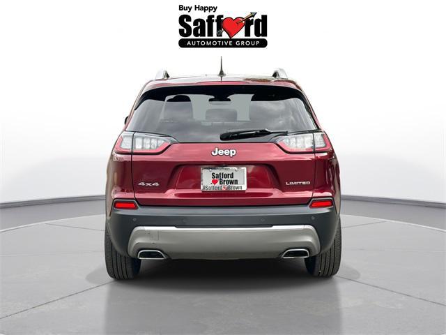 used 2021 Jeep Cherokee car, priced at $15,900