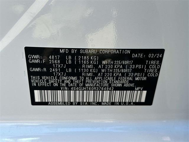 new 2024 Subaru Crosstrek car, priced at $32,294