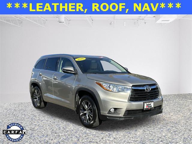 used 2016 Toyota Highlander car, priced at $20,000