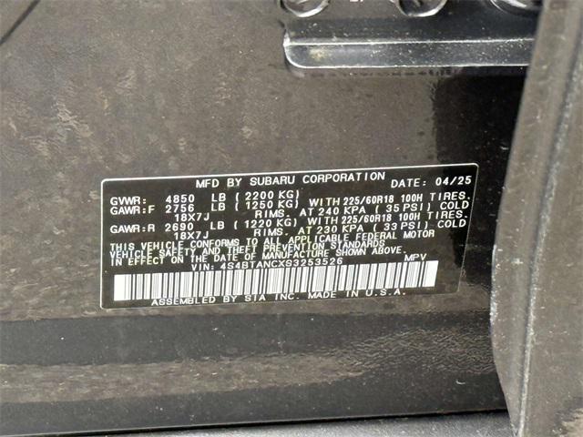 new 2025 Subaru Outback car, priced at $37,384