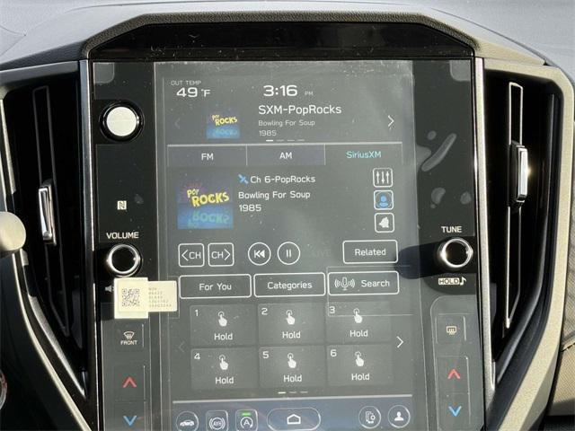 used 2025 Subaru Forester car, priced at $31,000