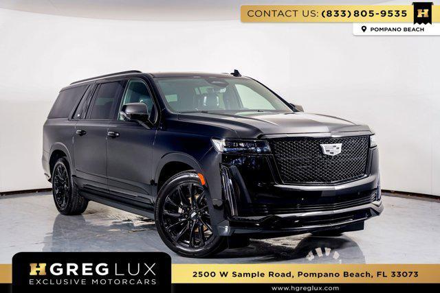 used 2023 Cadillac Escalade ESV car, priced at $83,998