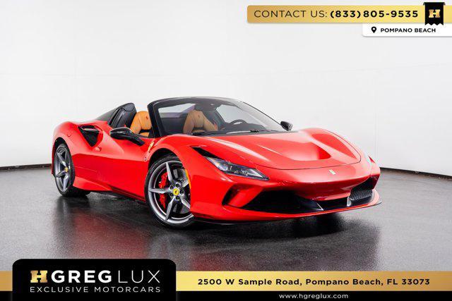 used 2022 Ferrari F8 Spider car, priced at $419,998