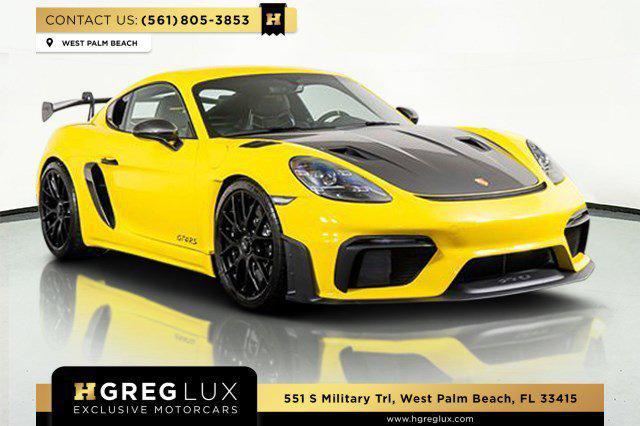 used 2023 Porsche 718 Cayman car, priced at $204,898
