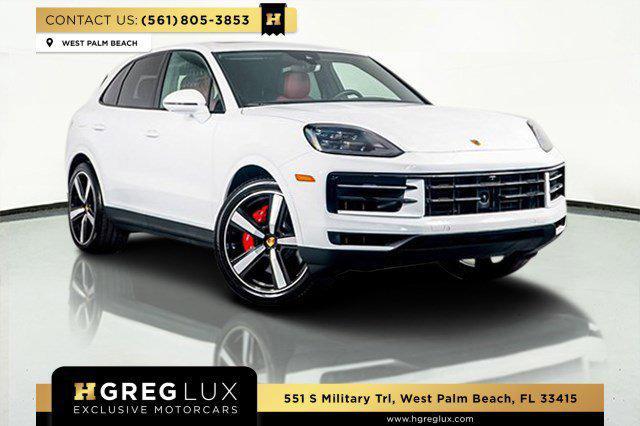 used 2024 Porsche Cayenne car, priced at $111,698