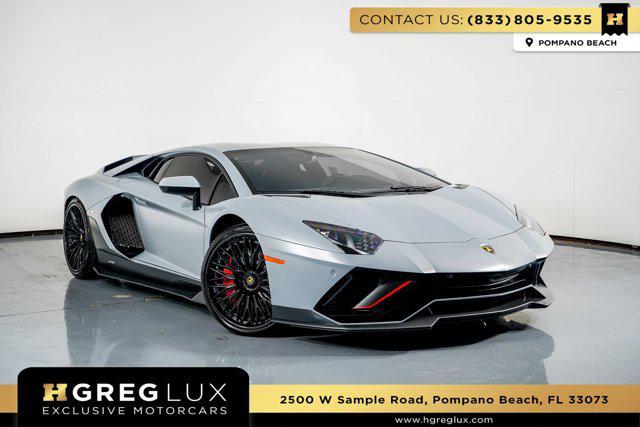 used 2022 Lamborghini Aventador SVJ car, priced at $614,998