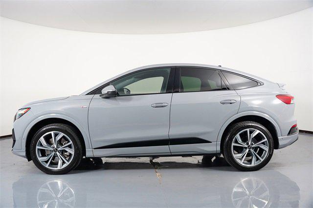 used 2024 Audi Q4 e-tron car, priced at $42,998