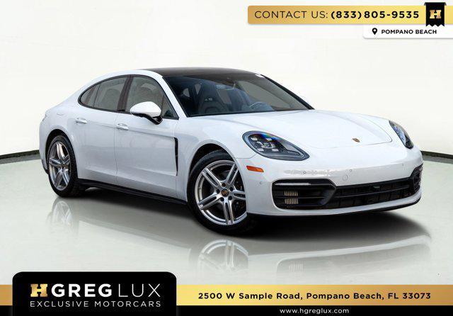 used 2022 Porsche Panamera car, priced at $83,998