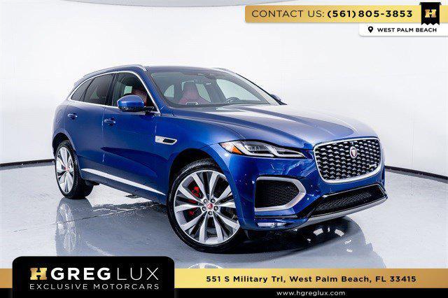 used 2021 Jaguar F-PACE car, priced at $38,998