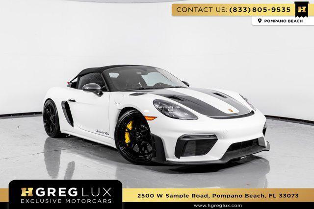 used 2024 Porsche 718 Spyder car, priced at $218,998